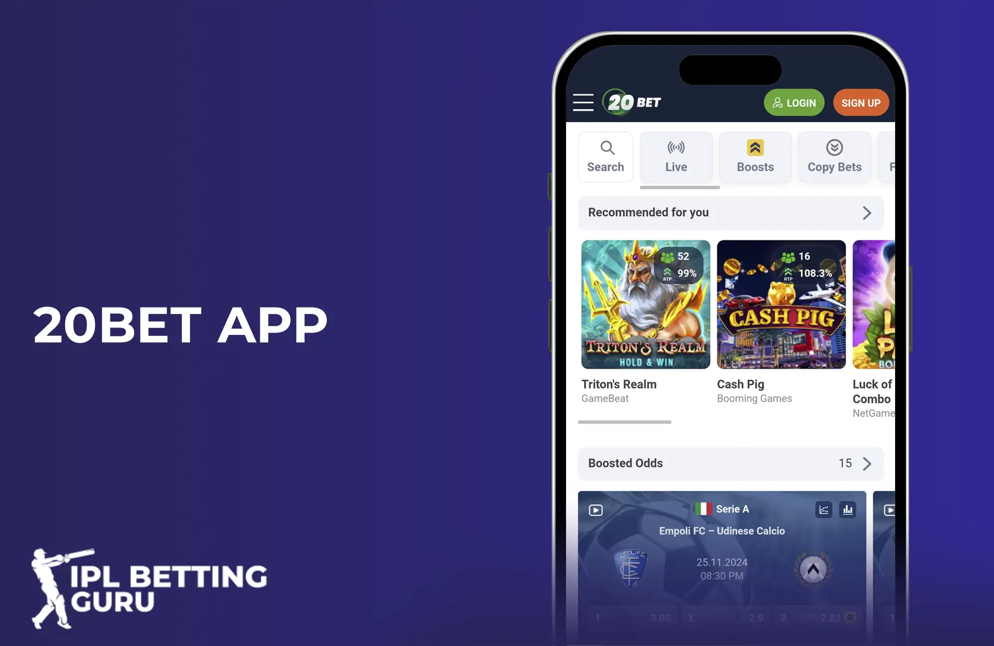 20bet mobile app review