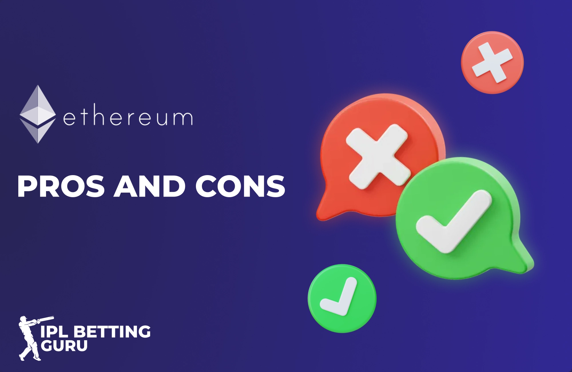 Pros and cons Ethereum