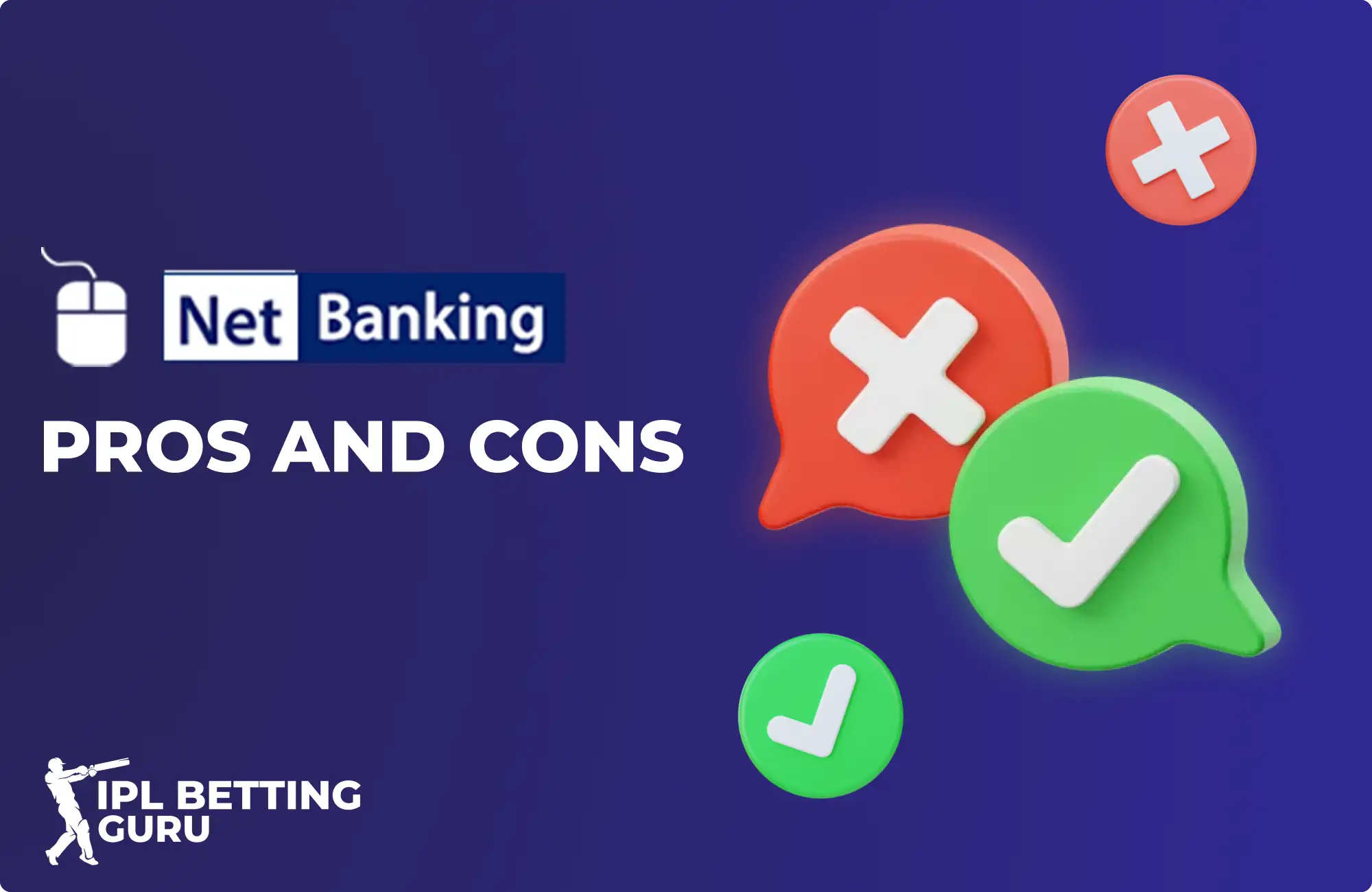 netbanking pros cons