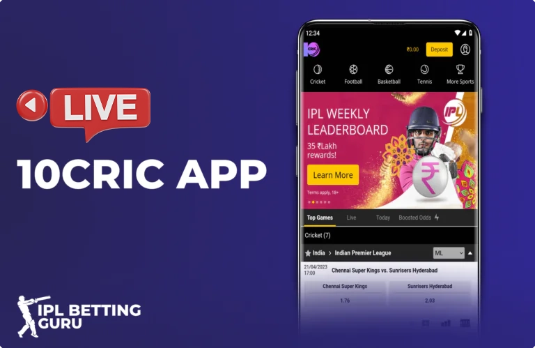 10Cric live betting app