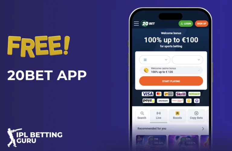 20bet Free bets mobile app