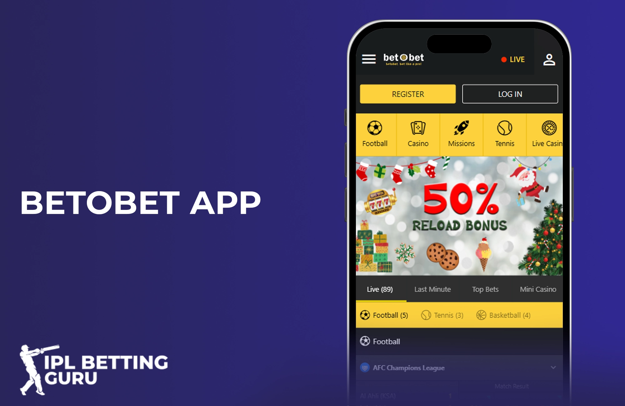 Betobet mobile app