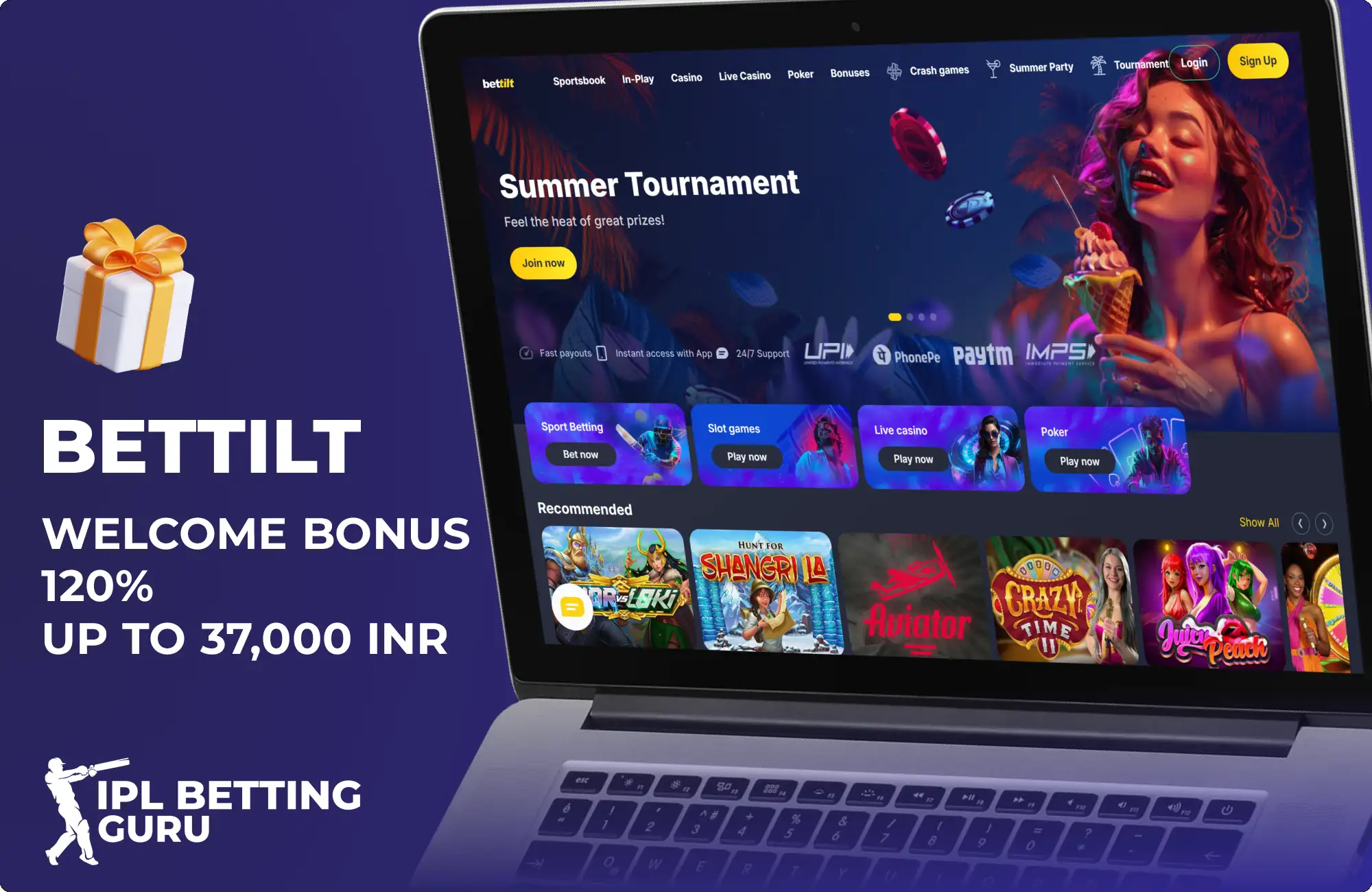 Bettilt ipl bonus