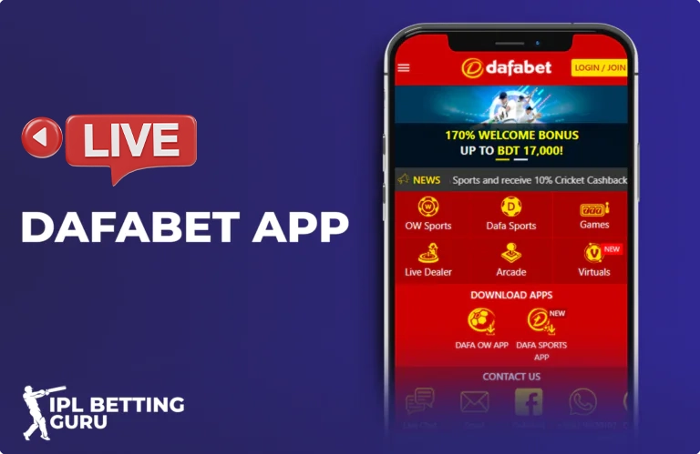 Dafabet live betting app