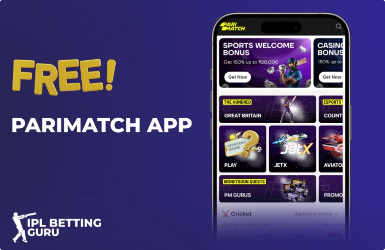 Parimatch Free bets mobile app