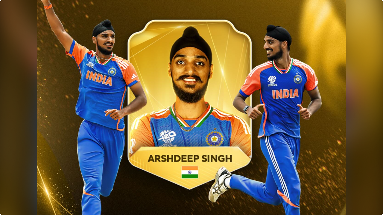 Arshdeep Singh Honored as ICC Men’s T20I Cricketer of the Year 2024 for World Cup Heroics