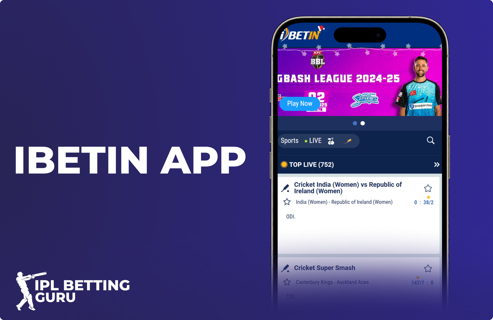 Ibetin Mobile App