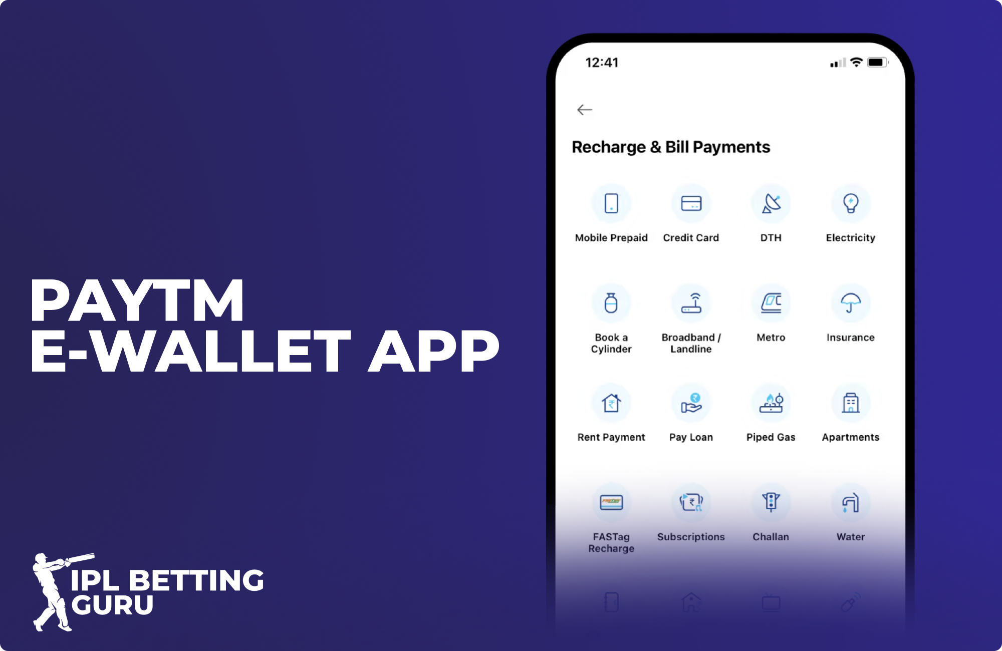 PayTM E-Wallet App